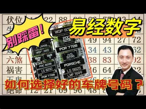 吉祥數字|【數字吉祥】數字吉凶大解析！吉祥數字帶來好運，教你選車牌、。